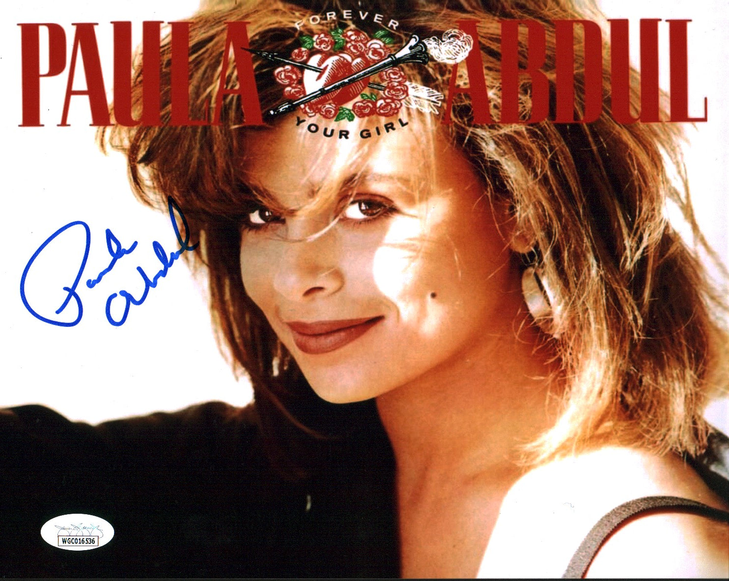 Paula Abdul 8x10 Signed Photo JSA COA Certified Autograph