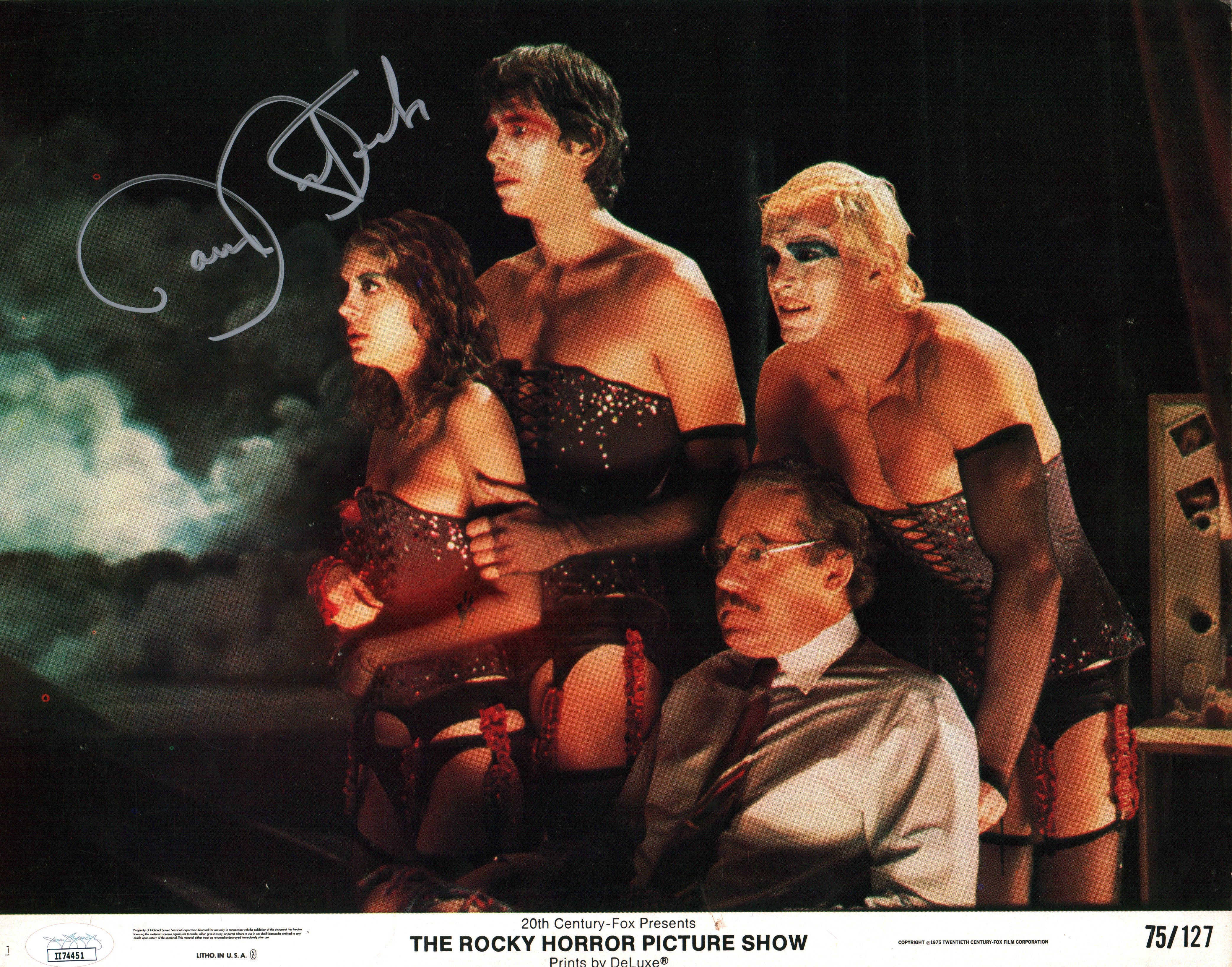 Barry Bostwick Rocky Horror Picture Show 11x14 Signed Lobby Card JSA Certified Autograph