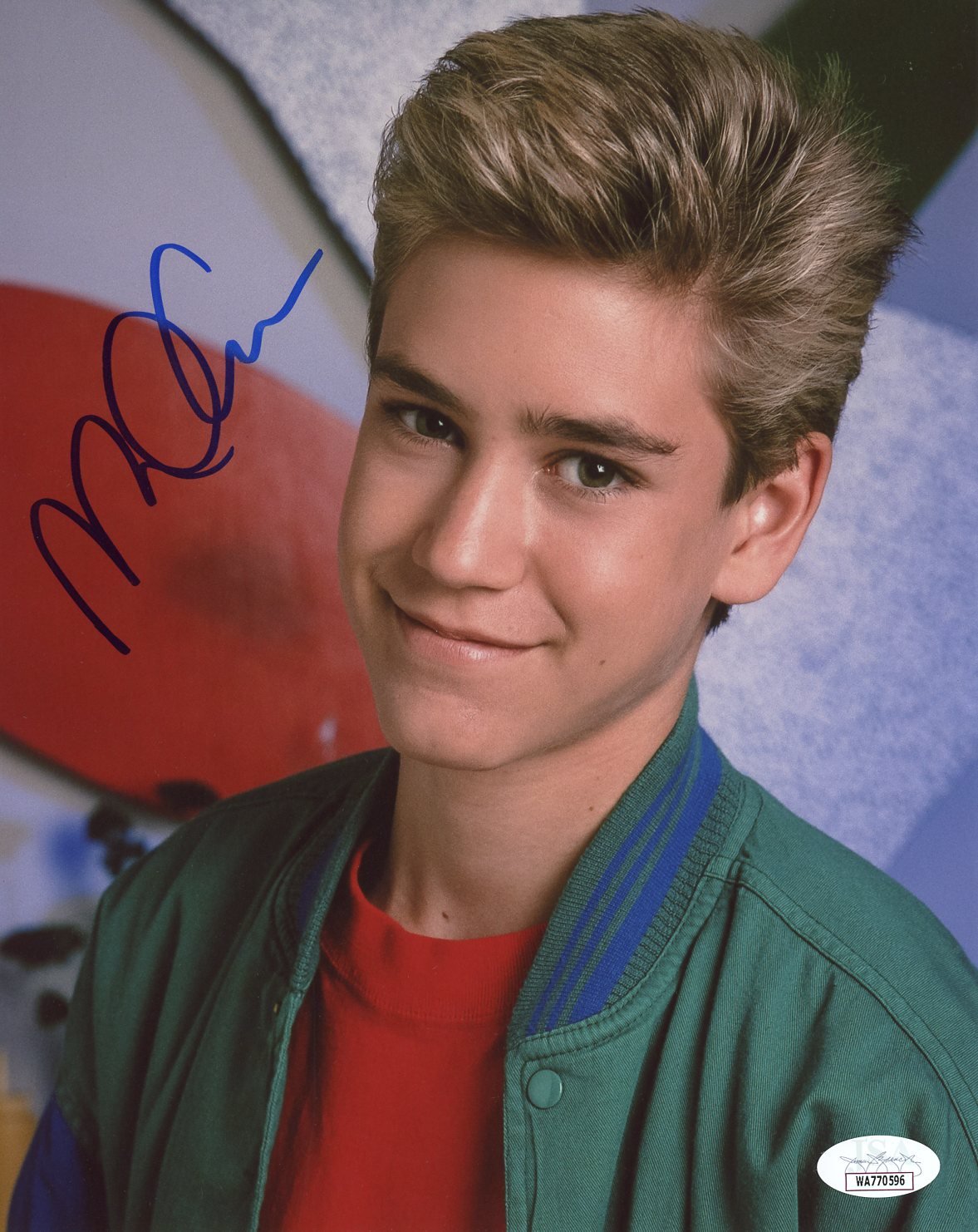 Mark Paul Gosselaar Saved By The Bell 8x10 Signed Photo JSA COA Certif mark-paul-gosselaar-saved-by-the-bell-8x10-signed-photo-jsa-coa-certif