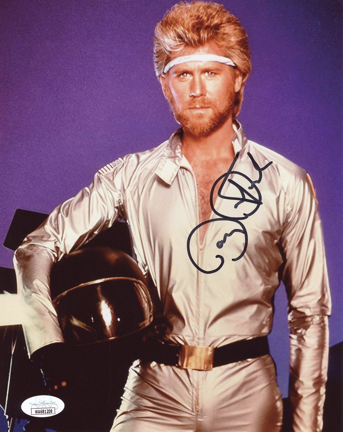 Barry Bostwick Megaforce 8x10 Photo Signed Autograph JSA Certified COA