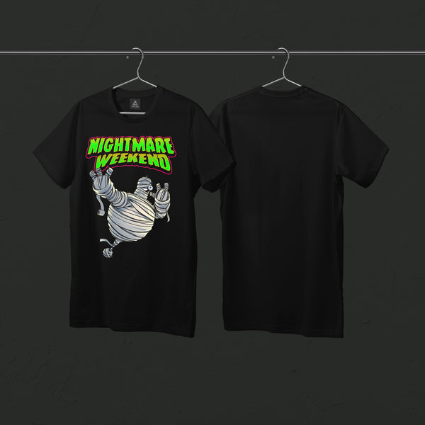 Nightmare Weekend Mummy G-Bot Logo T-Shirt
