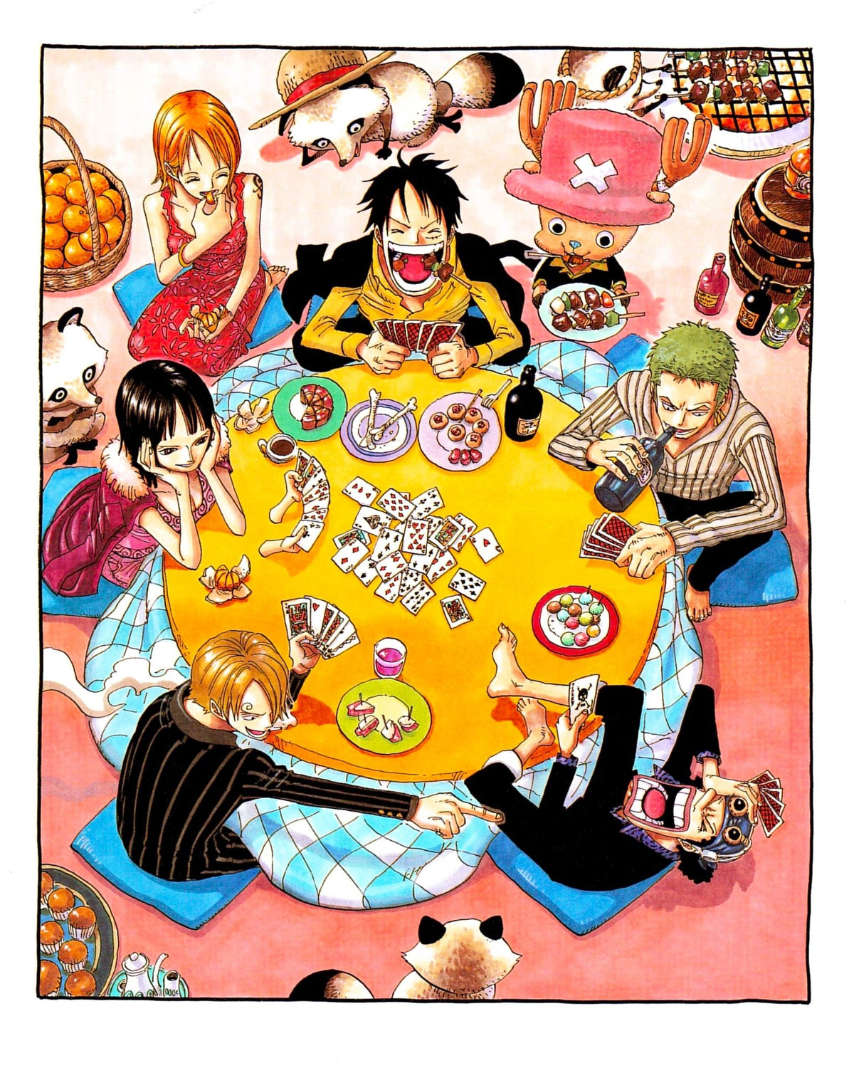 One Piece Cast: Autograph Signing on Photos, November 27