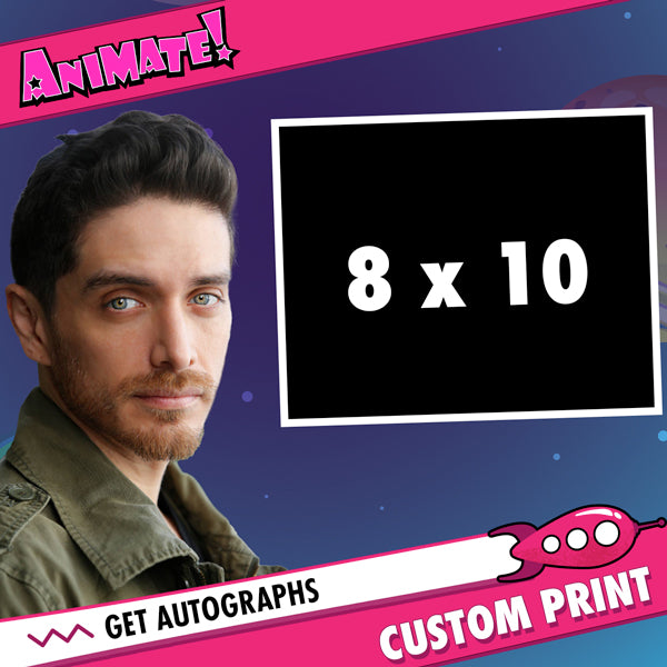 Josh Keaton: Send In Your Own Item to be Autographed, SALES CUT OFF 6/23/24