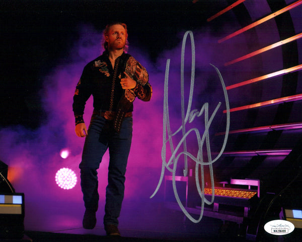 Adam Page Hangman AEW Wrestling 8x10 Signed Photo JSA COA Certified Autograph