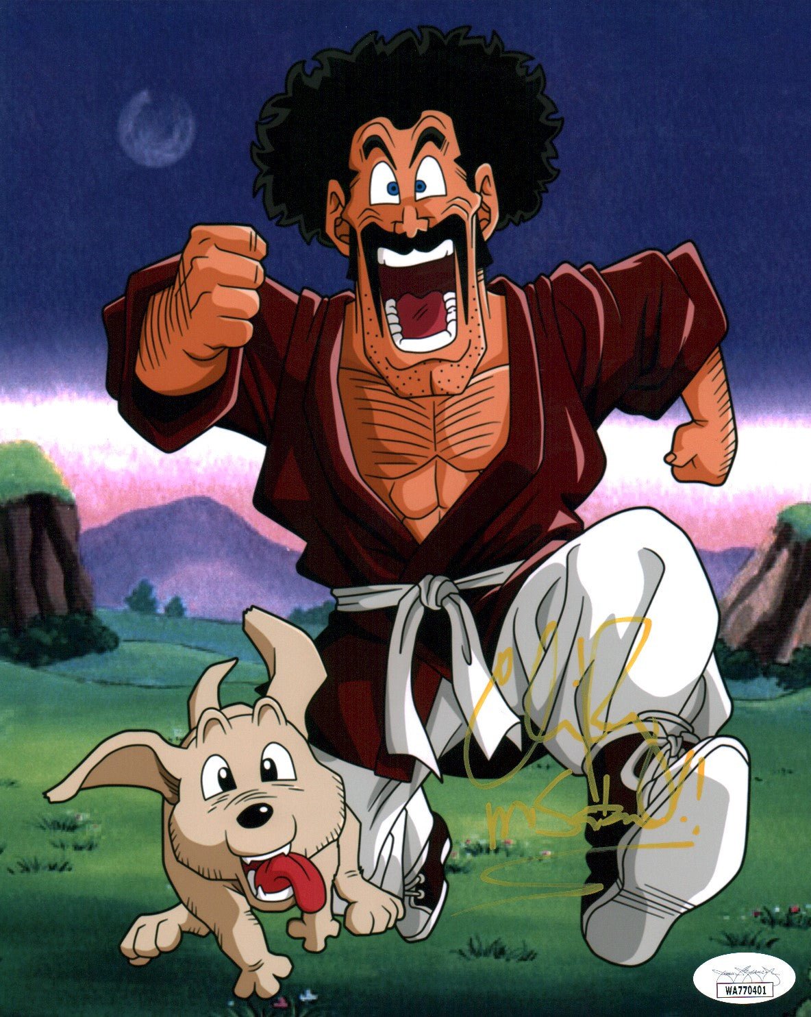Chris Rager Dragon Ball Z 8x10 Signed Photo JSA COA Certified Autograp