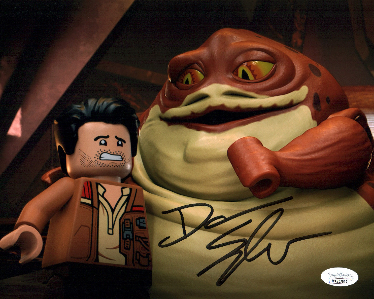 Dana Snyder LEGO Star Wars 8x10 Signed Photo JSA COA Certified Autograph