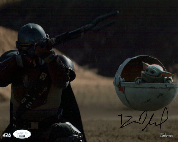 David Acord Star Wars The Mandalorian 8x10 Signed Photo JSA COA Certified Autograph