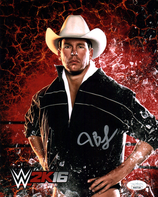 John Bradshaw Layfield JBL WWE Wrestling 8x10 Signed Photo JSA COA Certified Autograph