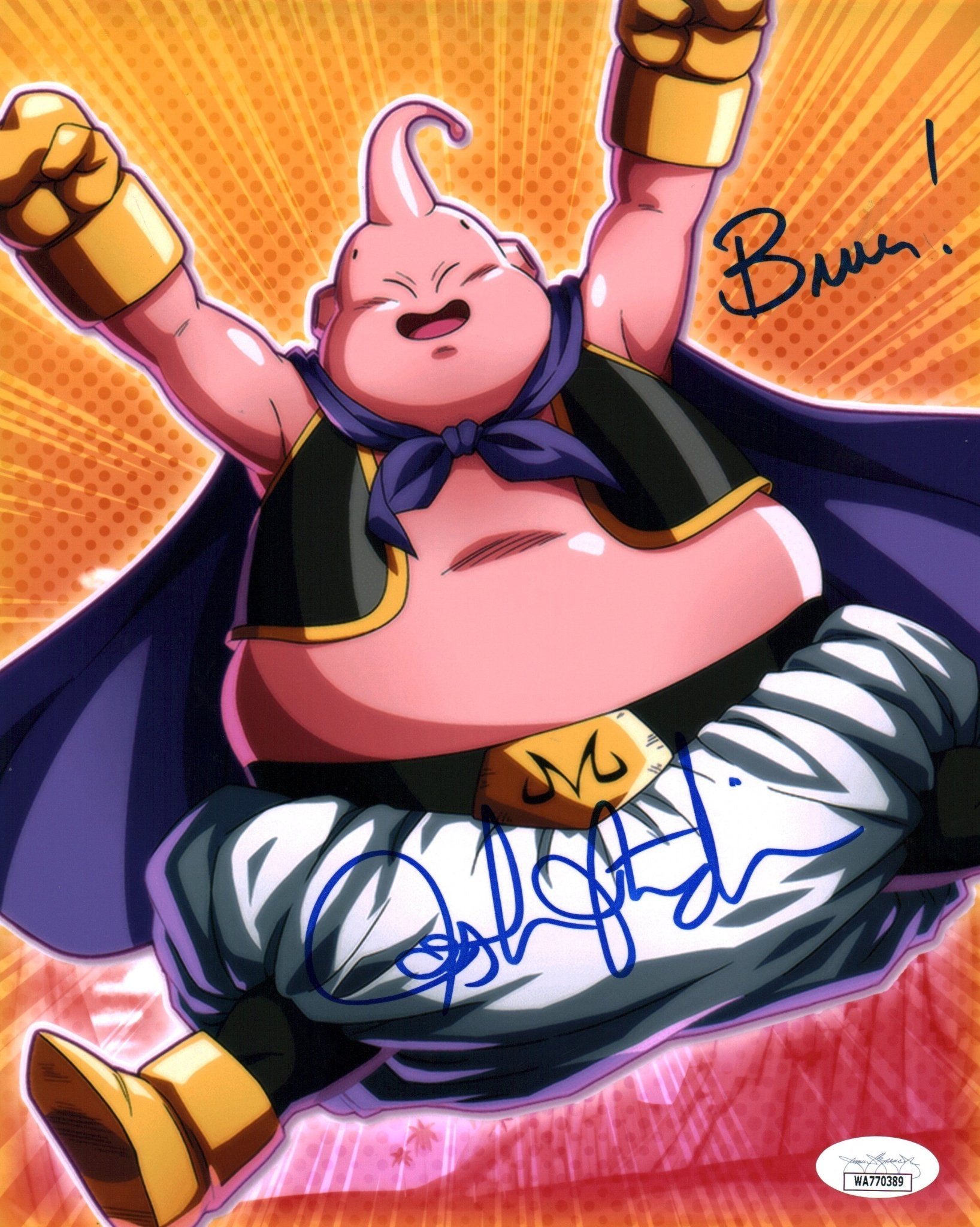Josh Martin Dragon Ball Z 8x10 Signed Photo JSA COA Certified Autograp