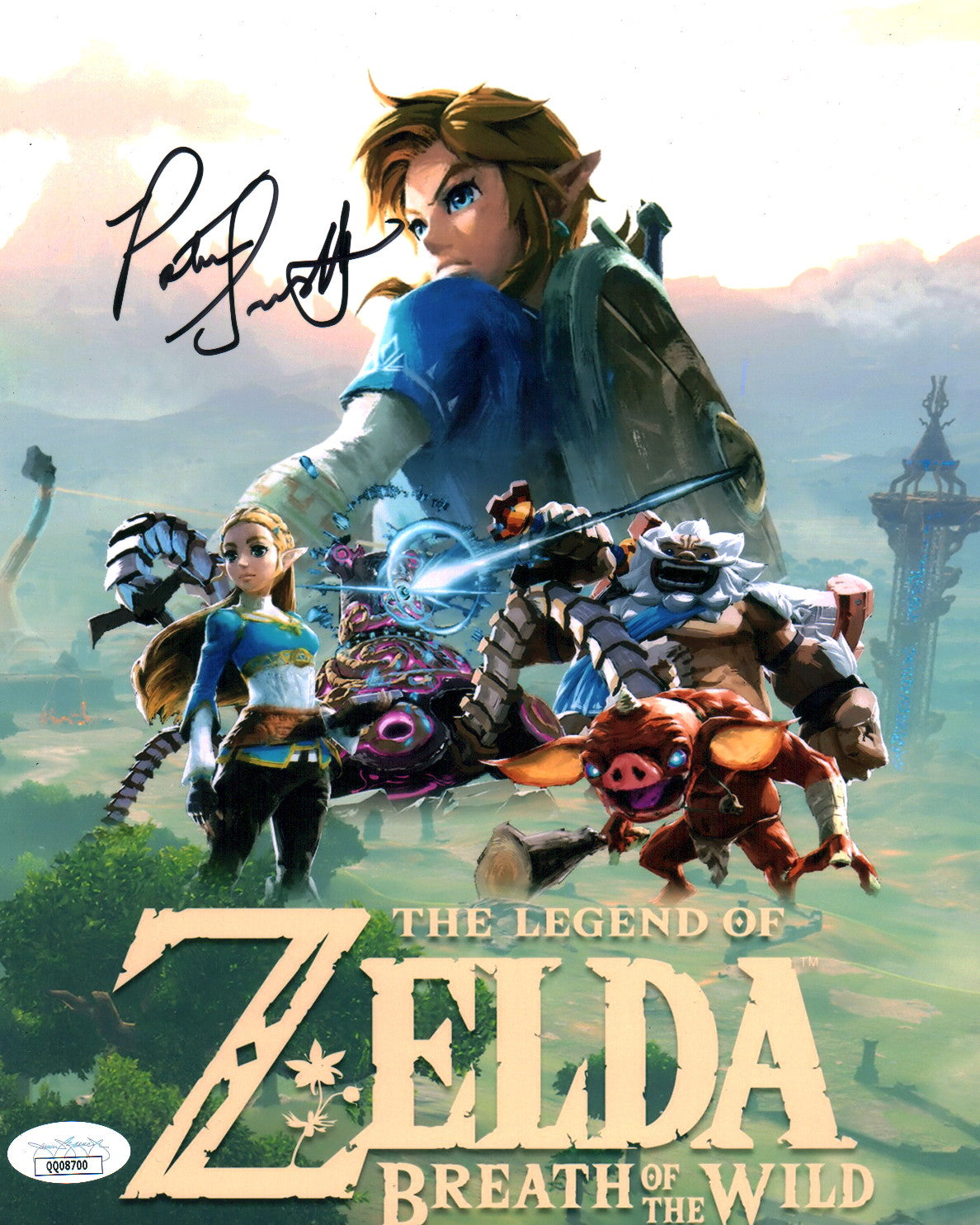 Patricia Summersett Legend of Zelda 8x10 Signed Photo JSA COA Certified Autograph