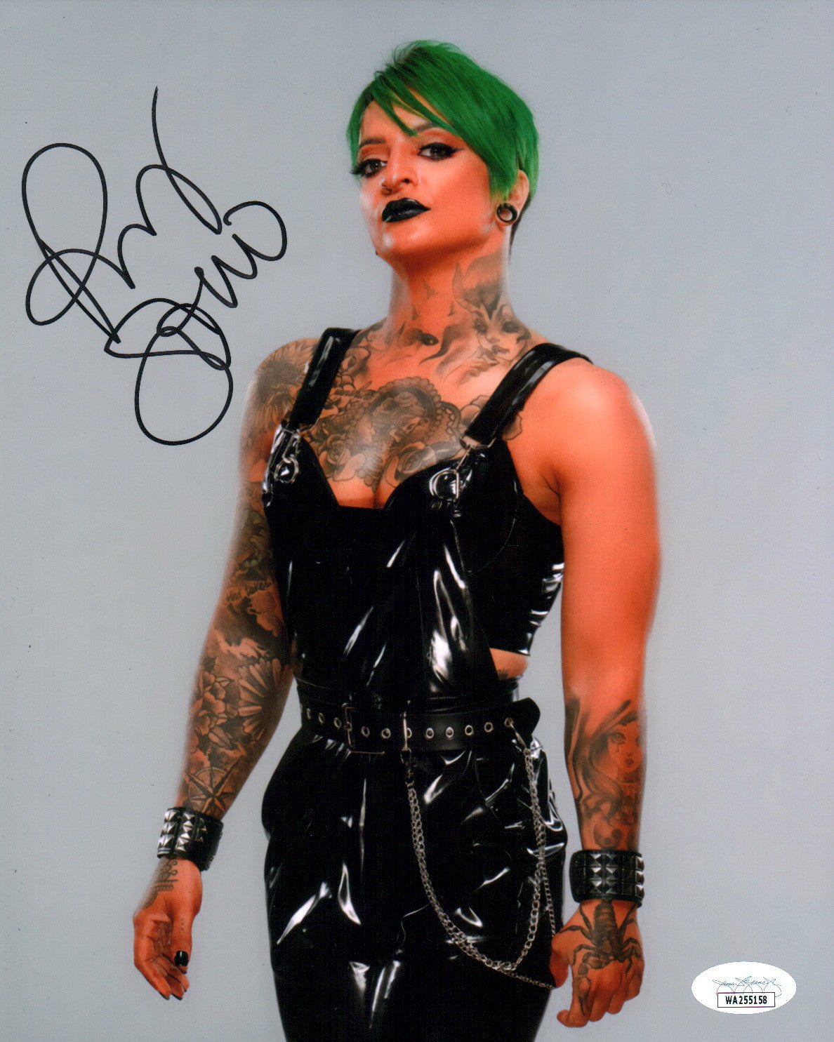 Ruby Soho Riott AEW Wrestling 8x10 Signed Photo JSA Certified Autograp