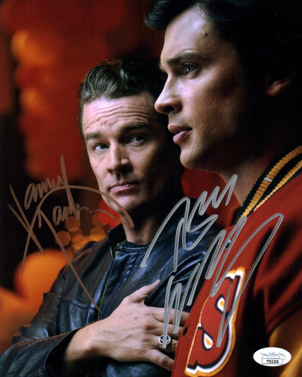 Smallville 8x10 Signed Photo Marsters Welling JSA COA Certified Autograph