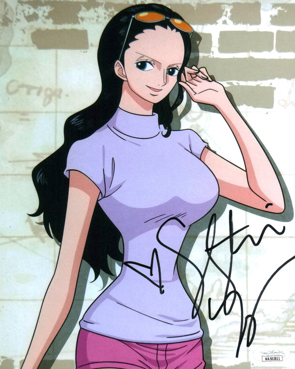 Stephanie Young One Piece 8x10 Signed Photo JSA COA Certified Autograph