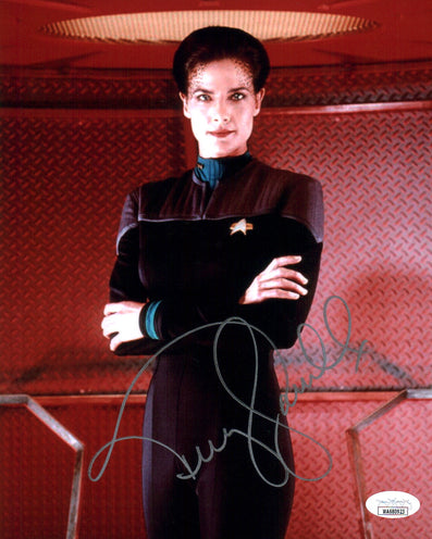 Terry Farrell Star Trek 8x10 Signed Photo JSA COA Certified Autograph