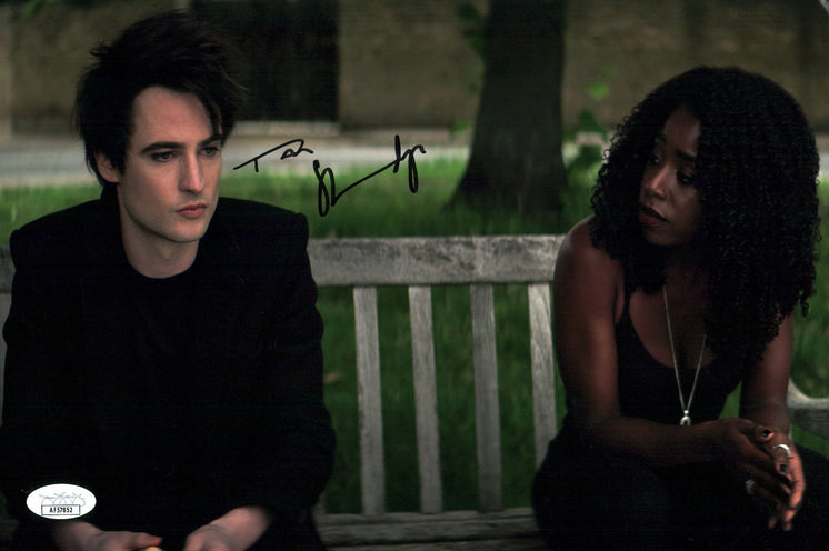 Tom Sturridge The Sandman 8x12 Signed Photo JSA Certified Autograph