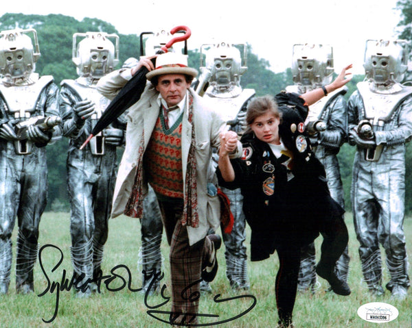 Sylvester McCoy Doctor Who 8x10 Signed Photo JSA Certified Autograph