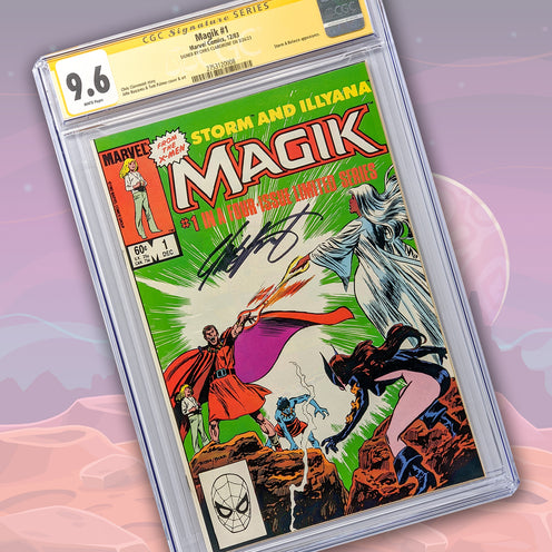 Magik #1 Marvel Comics CGC Signature Series 9.6 Signed Chris Claremont