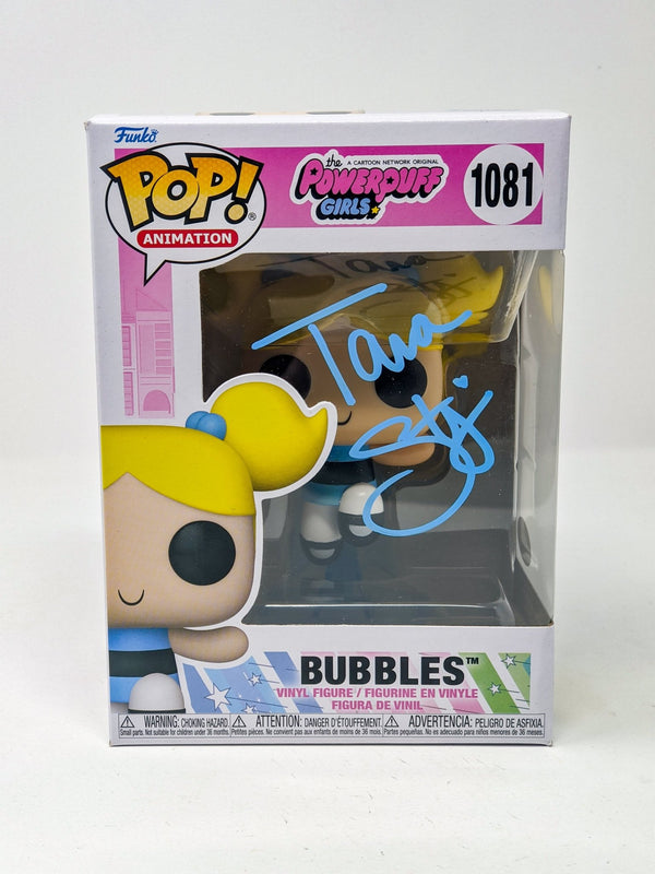 Tara Strong Powerpuff Girls Bubbles #1081 Signed Funko Pop JSA Certified Autograph GalaxyCon