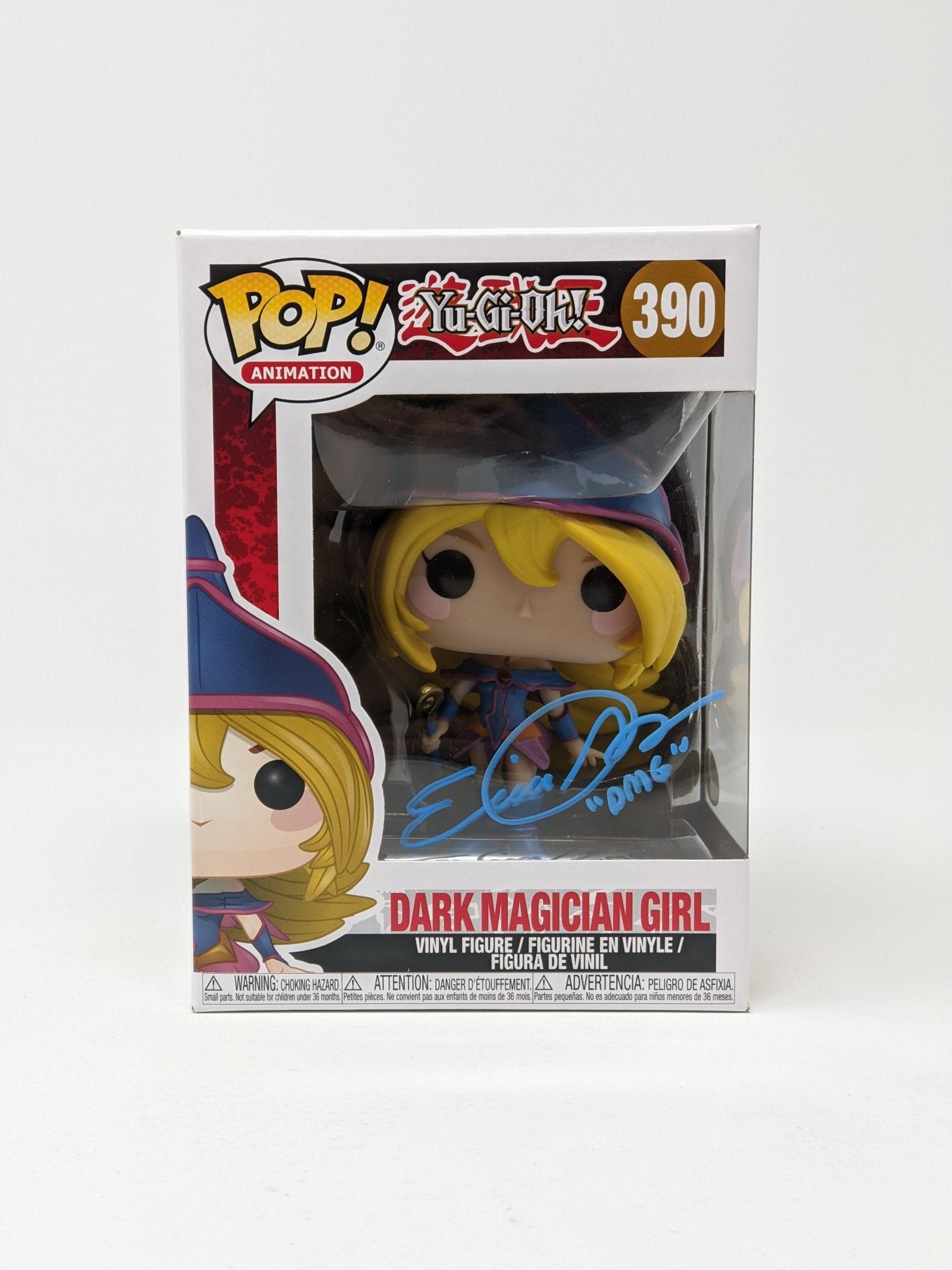 Erica Schroeder YuGiOh Dark Magician Girl #390 Signed Funko Pop JSA COA Certified Autograph GalaxyCon