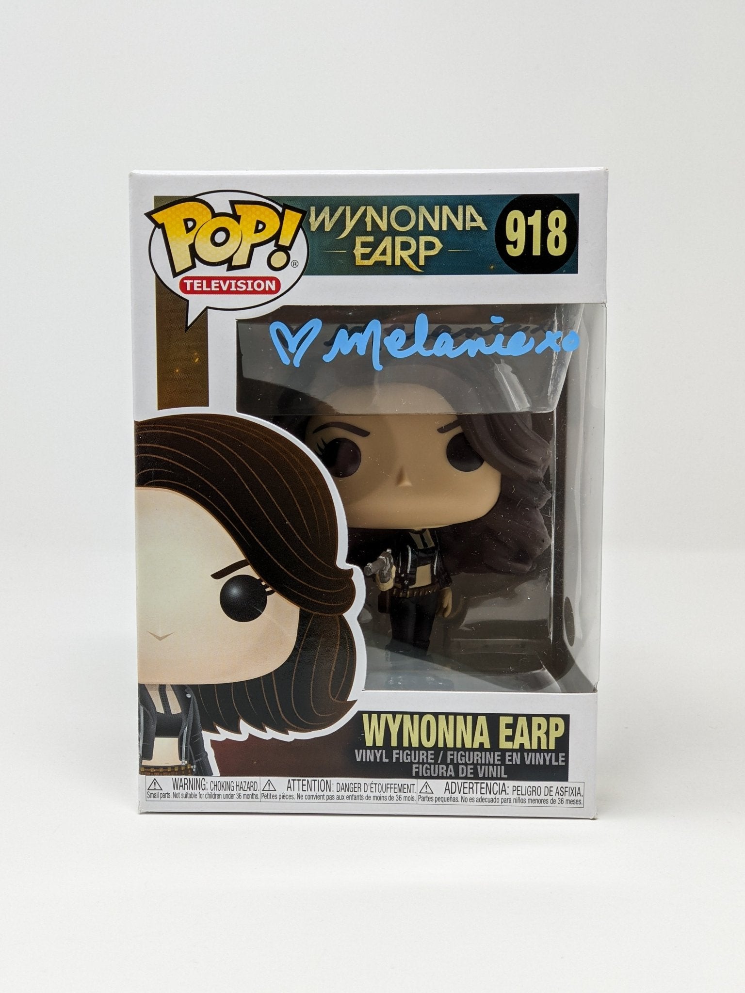 Melanie Scrofano Wynonna Earp #918 Signed Funko Pop JSA COA Certified Autograph GalaxyCon
