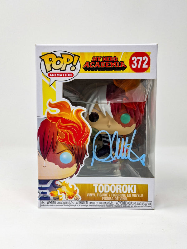 David Matranga My Hero Academia Todoroki #372 Signed Funko Pop JSA Certified Autograph GalaxyCon