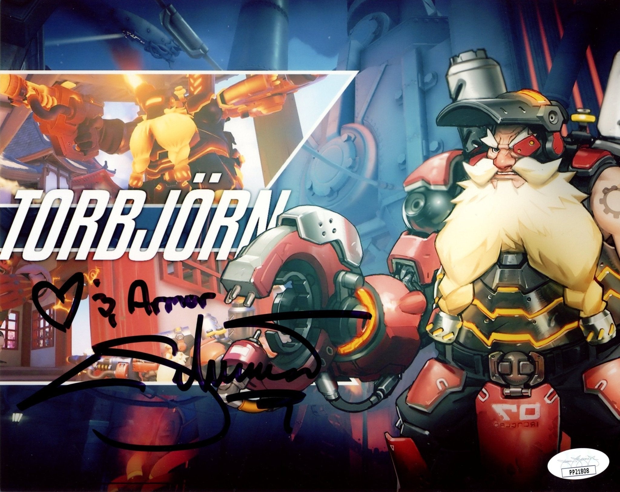 Keith Silverstein Overwatch 8x10 Signed Photo JSA Certified Autograph