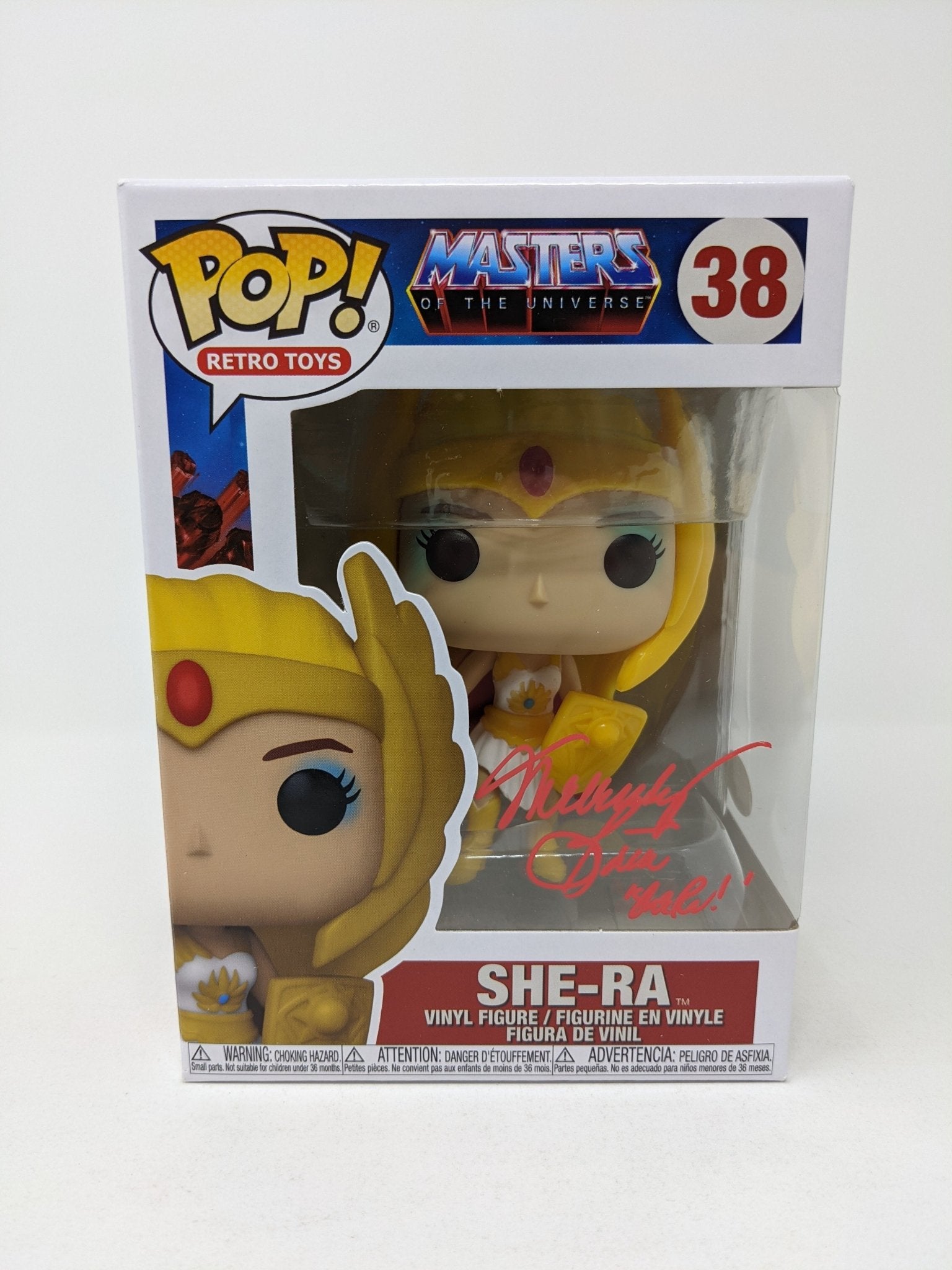 Melendy Britt MOTU She-Ra #38 Signed Funko Pop JSA COA Certified Autograph GalaxyCon