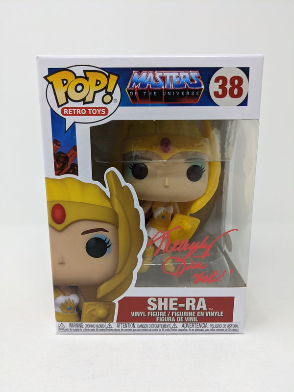 Melendy Britt MOTU She-Ra #38 Signed Funko Pop JSA COA Certified Autograph GalaxyCon
