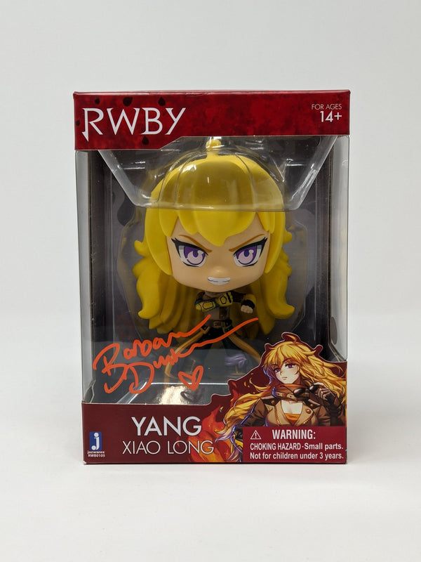 Barbara Dunkelman RWBY Yang Xiao Long Signed JSA Jazwares Vinyl Figure