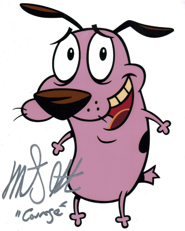 Marty Grabstein Courage the Cowardly Dog 8x10 Signed Photo JSA COA Certified Autograph GalaxyCon