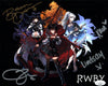 RWBY 8x10 Photo Cast x4 Signed Jones, Dunkelman, Eberle, Zech JSA Certified Autograph