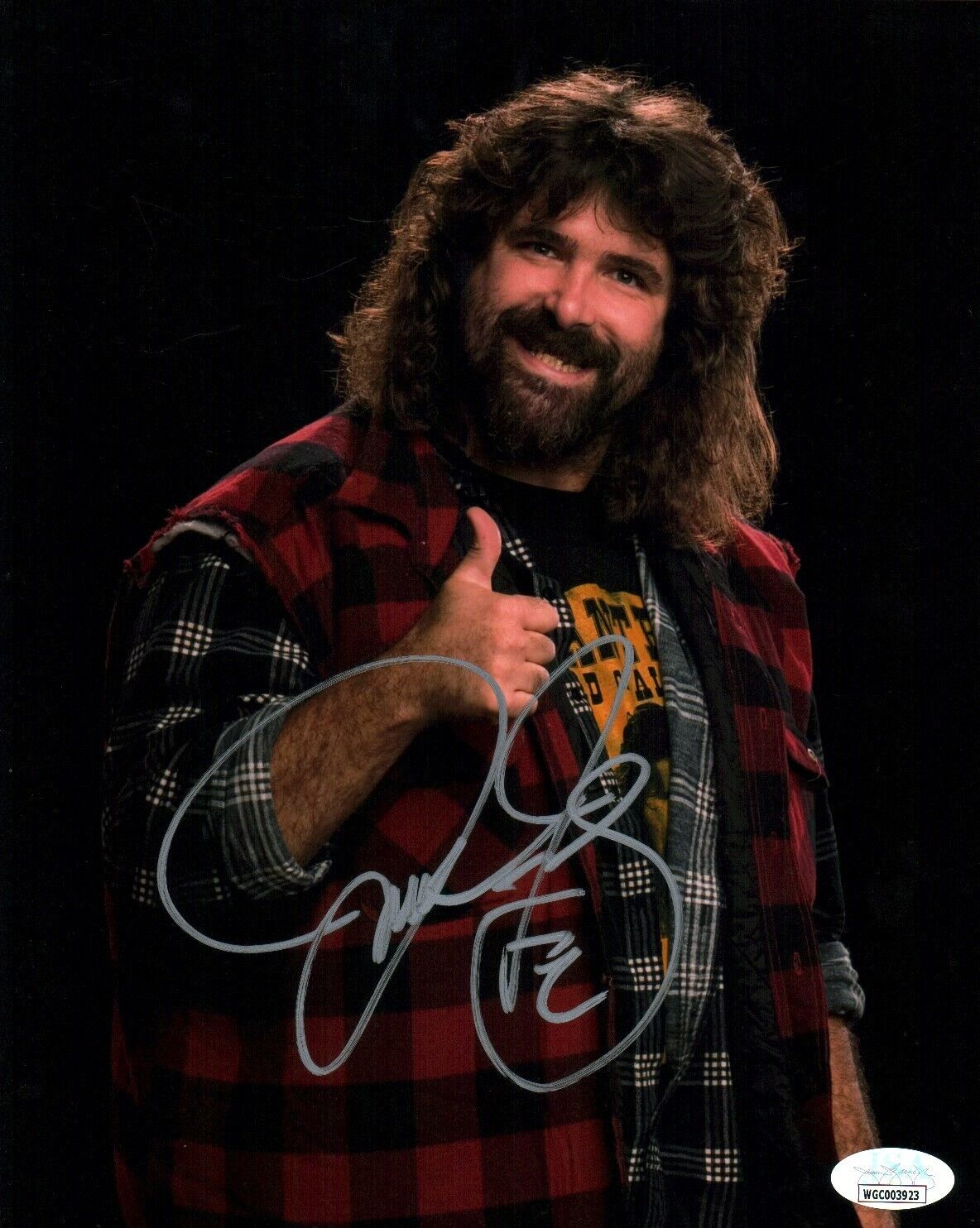 Mick Foley WWE Wrestling 11x14 Signed Photo Poster JSA Certified Autograph