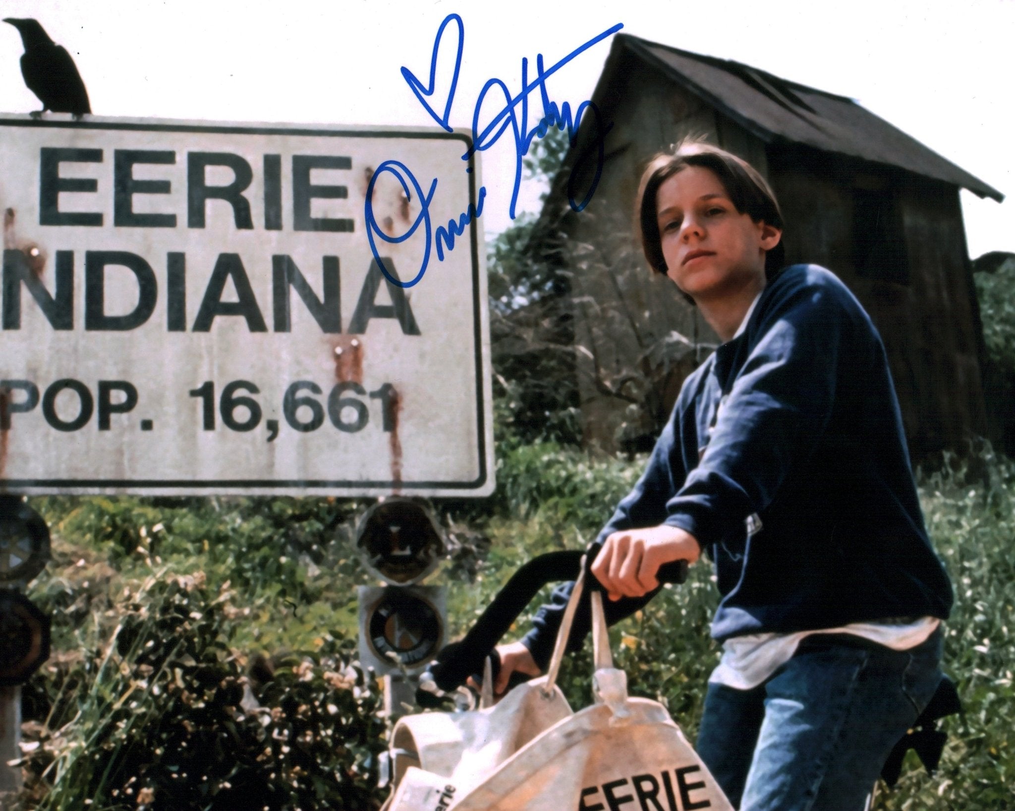 Omri Katz Eerie Indiana 8x10 Signed Photo JSA Certified Autograph
