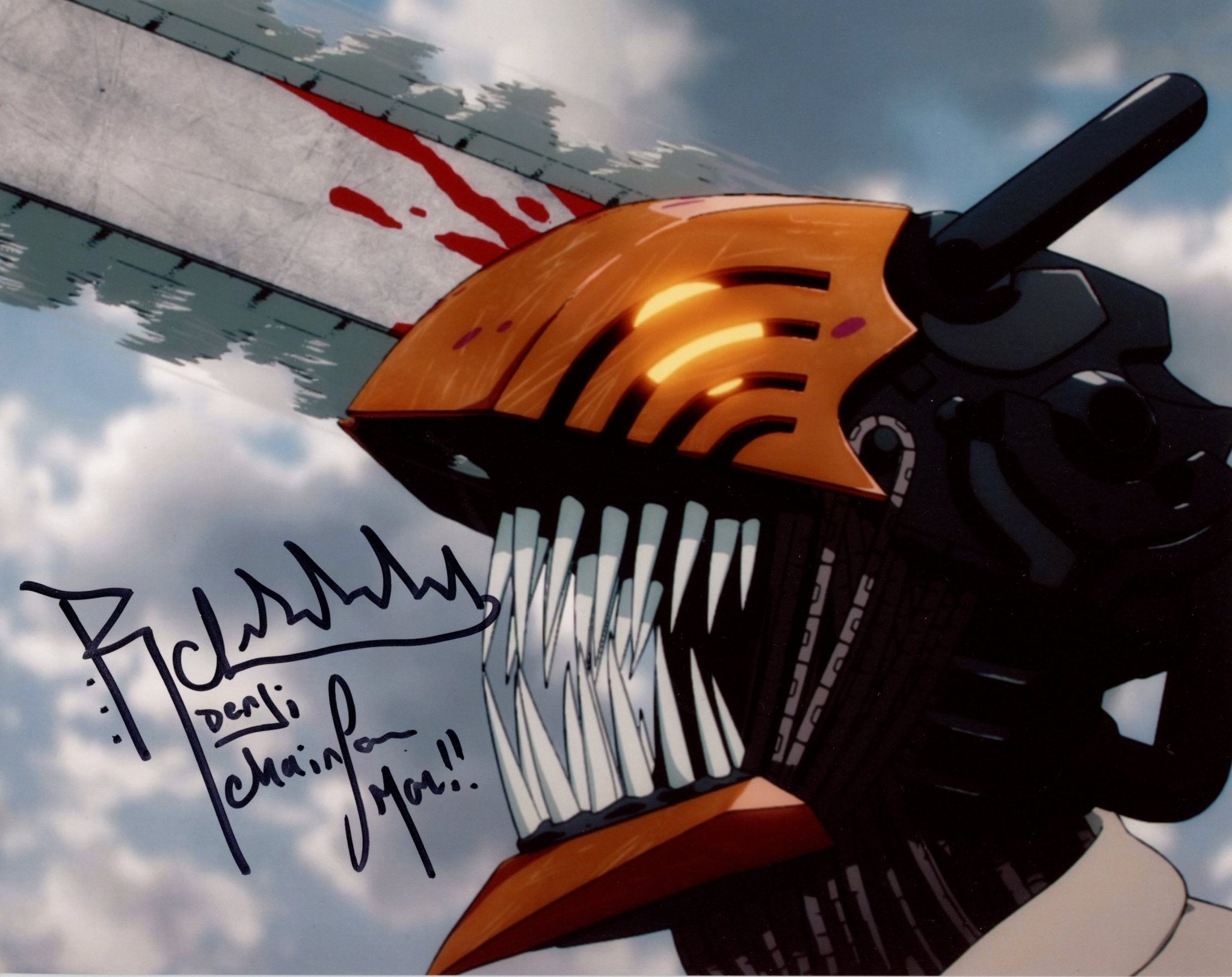 Ryan Colt Levy Chainsaw Man 8x10 Signed Photo JSA Certified Autograph0