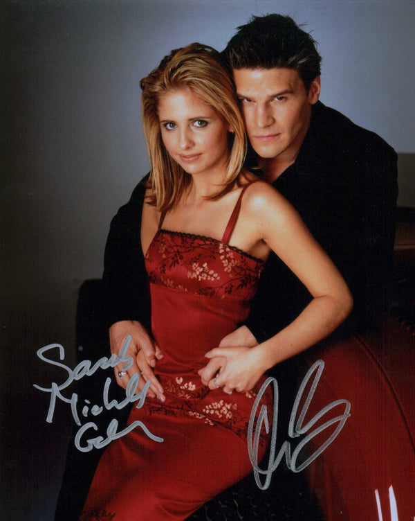 Buffy the Vampire Slayer 8x10 Signed Photo Gellar, Boreanaz Beckett JSA Certified Autograph