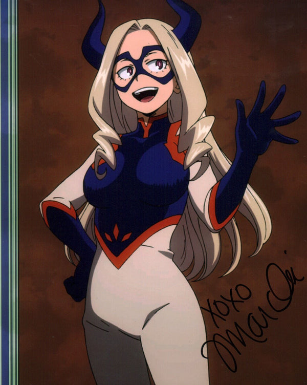 Jamie Marchi My Hero Academia 8x10 Photo Signed JSA Certified COA GalaxyCon