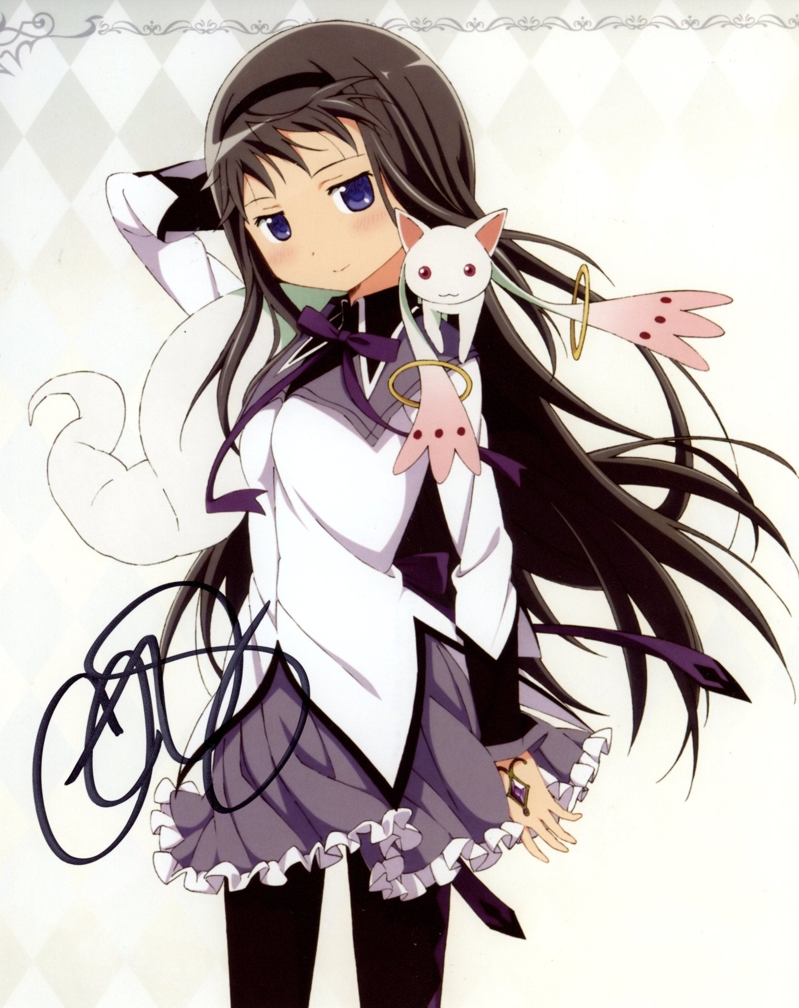 Cristina Vee Puella Magi Madoka Magica 8x10 Photo Signed