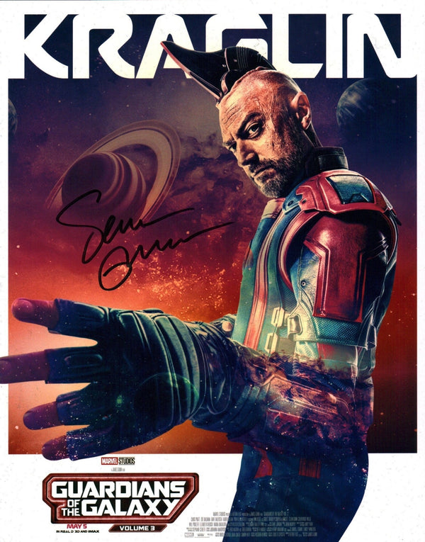 Sean Gunn Guardians of the Galaxy 11X14 Signed Photo Poster JSA Certified Autograph