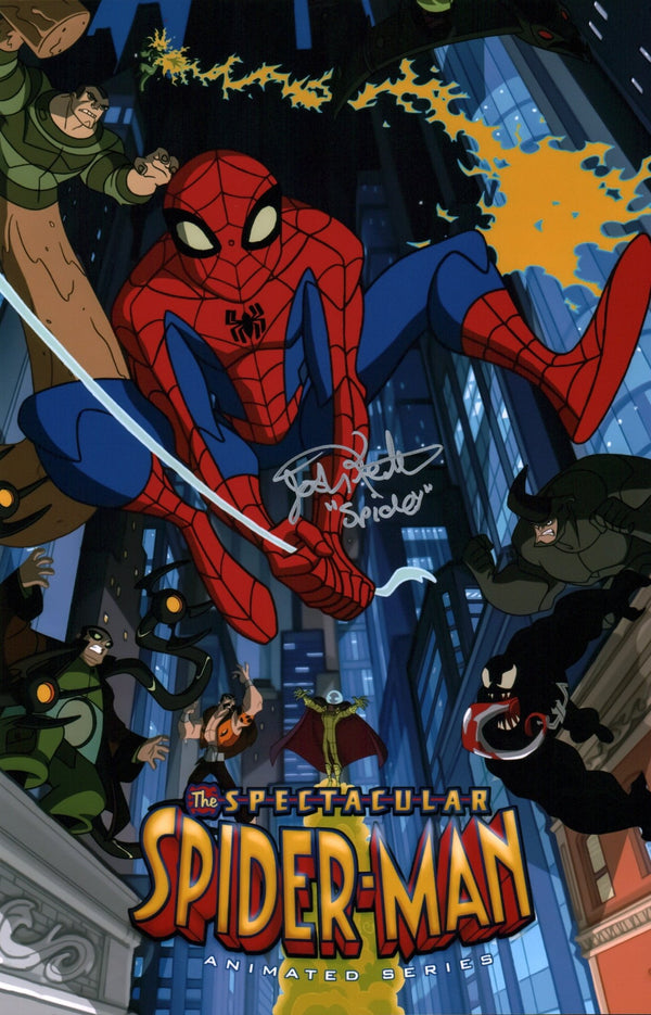 Josh Keaton The Spectacular Spider-Man 11x17 Signed Photo Poster JSA Certified Autograph