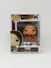 Elizabeth Maxwell Attack on Titan Ymir #461 Signed Funko Pop JSA Certified Autograph