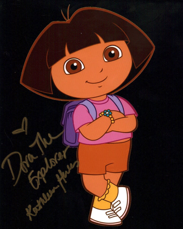 Kathleen Herles Dora The Explorer 8x10 Signed Photo JSA Certified Autograph