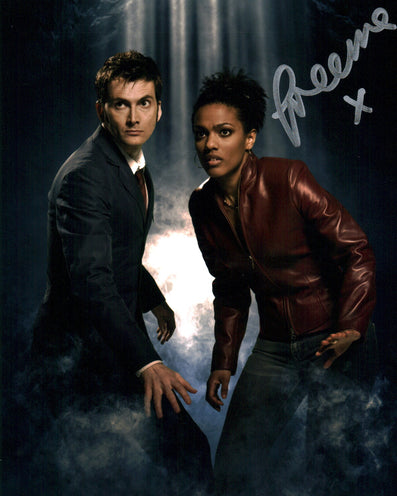 Freema Agyeman Doctor Who 8x10 Signed Photo JSA Certified Autograph