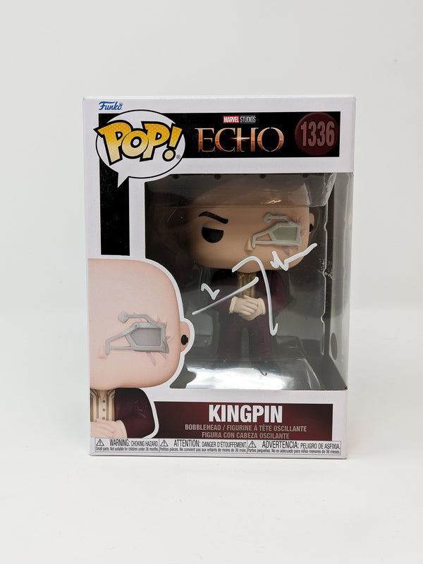 Vincent D'Onofrino Marvel Kingpin #1336 Signed Funko Pop JSA Certified Autograph