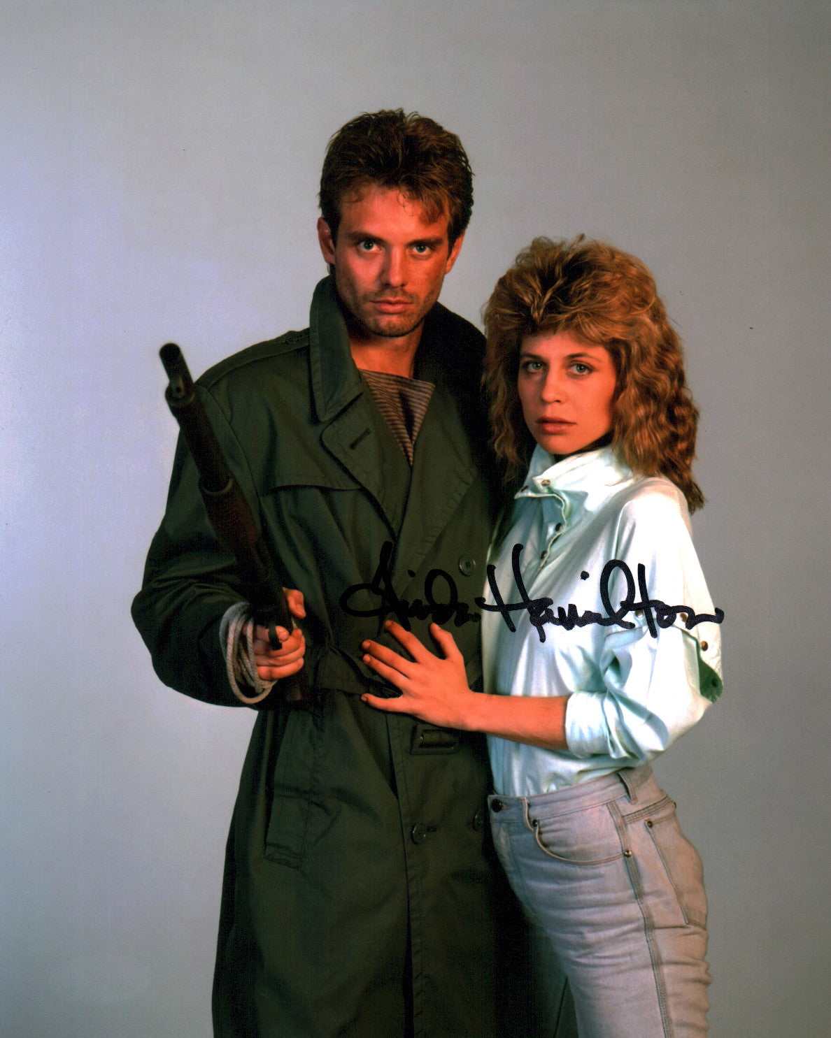 Linda Hamilton Terminator 8x10 Photo Signed JSA Certified Autograph