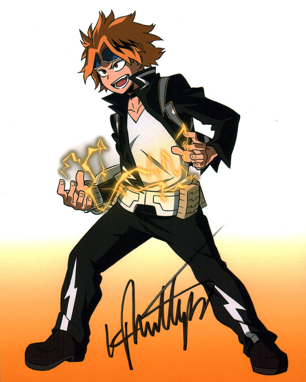 Kyle Phillips My Hero Academia 8x10 Photo Signed JSA Certified Autograph