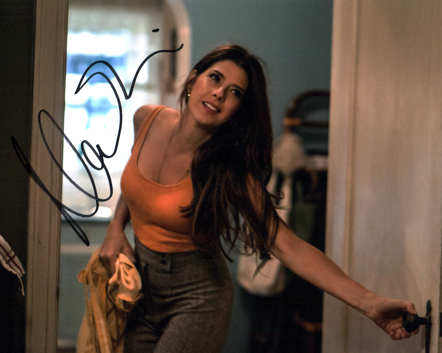 Marisa Tomei Spider-Man Homecoming 8x10 Signed Photo JSA Certified Autograph