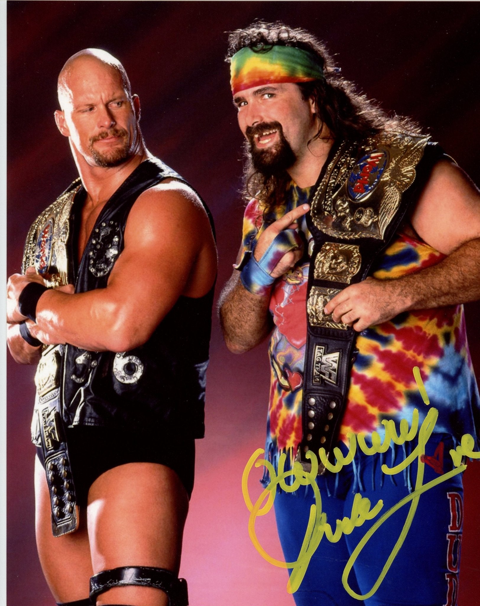 Mick Foley WWE Wrestling 8x10 Signed Photo JSA Certified Autograph