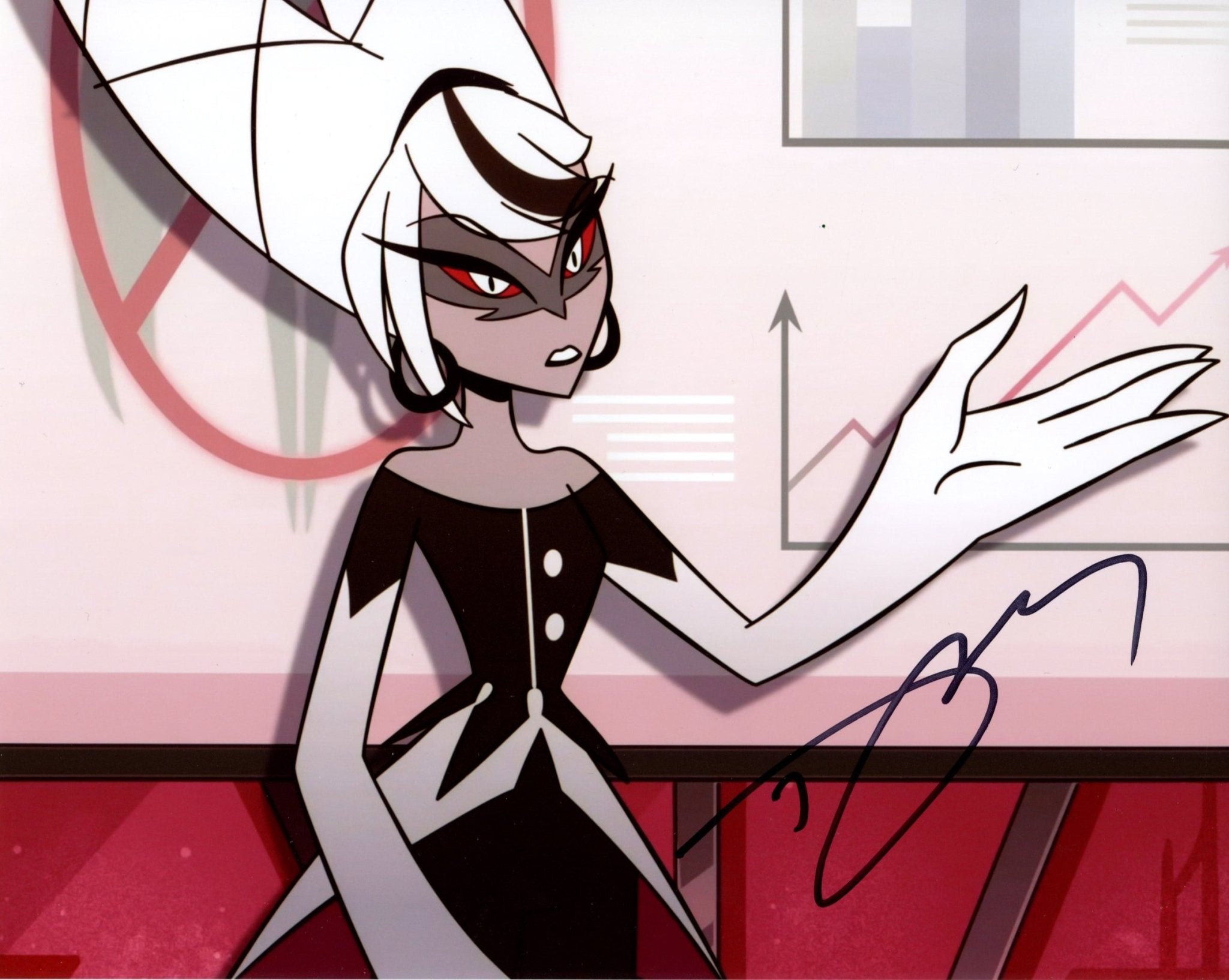 Daphne Rubin Vega Hazbin Hotel 8x10 Photo Signed JSA Certified Autograph