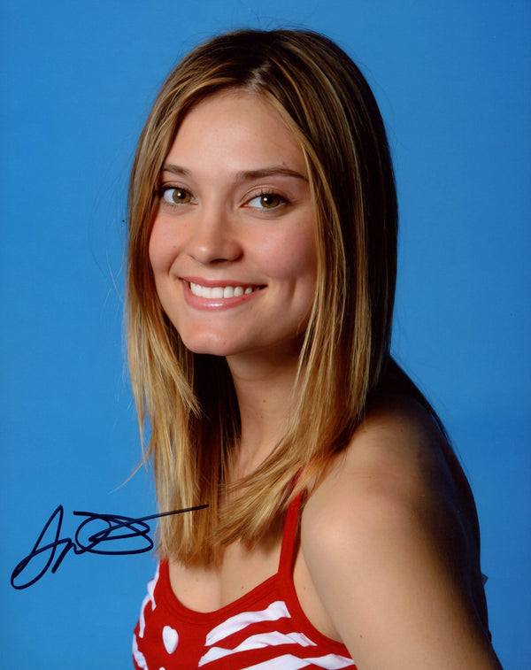 Spencer Grammer Headshot 8x10 Signed Photo JSA Certified Autograph GalaxyCon