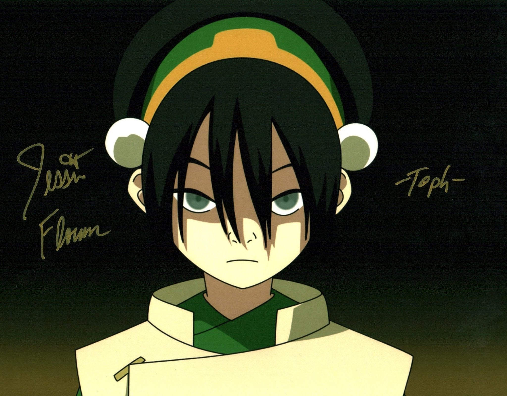 Jessie Flower Avatar The Last Air Bender 11x14 Photo Signed JSA Certified Autograph